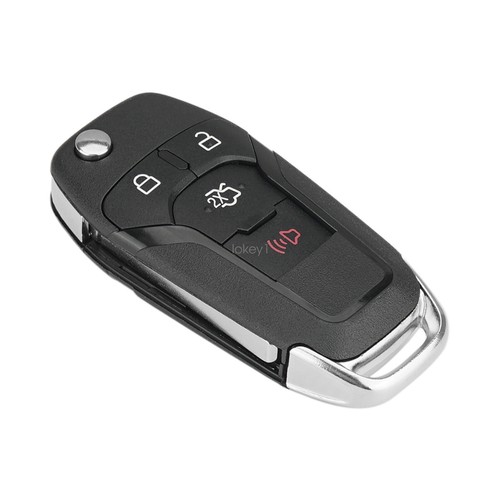 For 2013 2014 2015 2016 2017 Ford Fusion Keyless Entry Remote Flip Key Fob 4B - Picture 3 of 8