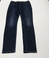 Lucky Brand Skinny Jeans Size 2/26 Ankle  Mid Rise Dark Wash