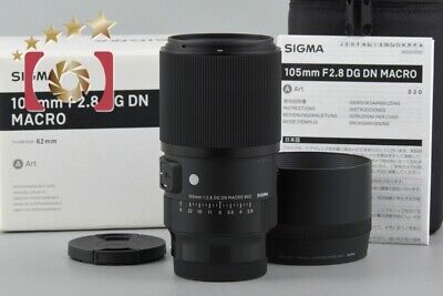Mint!! Sigma Art 105mm f/2.8 DG DN MACRO for Sony E Mount w Mint!! Sigma Art 105mm f/2.8 DG DN MACRO for Sony E Mount w