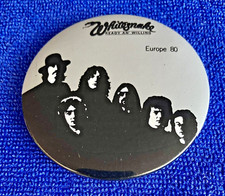 Whitesnake - Ready An' Willing Tour Europe 1980 - Pin Badge *