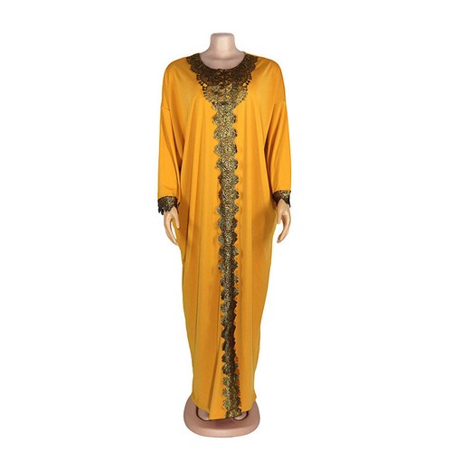 Kaftan afrikanische Frauen langes Kleid lose Dashiki Robe Cocktail Party Kleid Abend - Bild 13 von 21