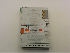 BECKHOFF KL3002 BUS TERMINAL, 2-CHANNEL ANALOG INPUT, -10V... 10V, 12 BIT