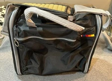 Vintage Samsonite Starboard Duffle Carry On shoulder Bag Luggage Black 1987