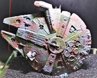 Galactic Kestrel "Star Wars Style Falcon" Large Aquarium Fish Tank Ornament