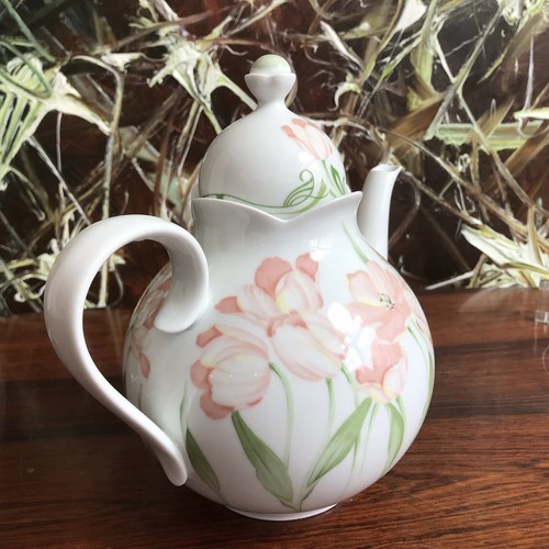 GALLO Galerie de Porcelaine, TULIPA Belle Epoque, schöne Teekanne 1,0 Liter - Picture 4 of 7