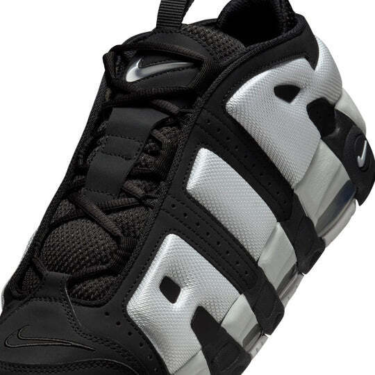 NEW Nike Air More Uptempo Low Black Photon Dust FZ3055-001 NEW Nike Air More Uptempo Low Black Photon Dust FZ3055-001