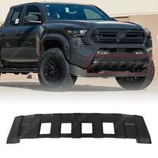 Front Bumper Lower Valance Panel Skid Plate Black For 2024 2025 26 Toyota Tacoma