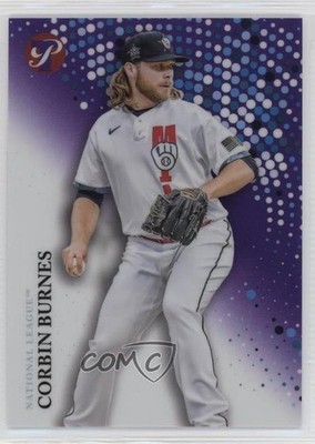 2022 Topps Pristine Purple Refractor 35/99 Corbin Burnes #271 0rz7