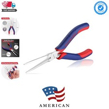 6" Needle Nose Pliers with Comfort Grip   Ideal for Jewelry  Craft Projects