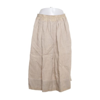 Weekend MaxMara, Rock, Größe: 36, Beige, Leinen, Damen #fs2