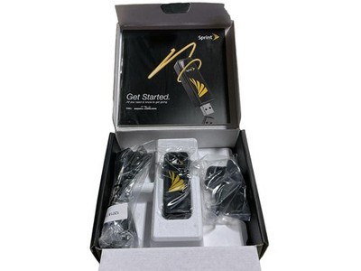 SWU598DORA  1100792 Sprint - Sierra 3G Wireless USB Modem 598u  Black