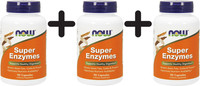 3 X Now Foods Super Enzymes - 90 Caps (203,52 Eur/Kg)