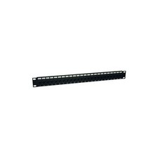 Tripplite N254024 24-Port Cat6 Feed-Through Patch Panel 1U