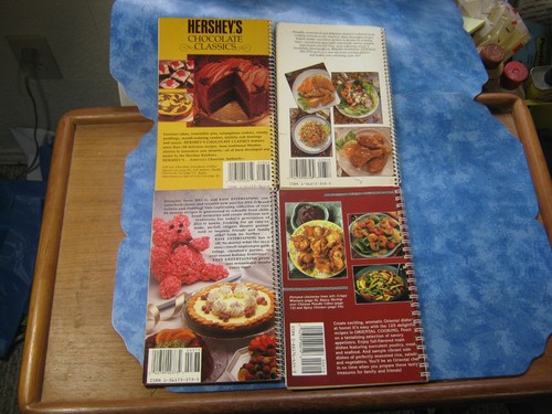 LOT OF 4 FAVORITE RECIPES Chicken, Jell-o, Oriental Cooking, Hershey's Chocolate - Picture 2 of 14