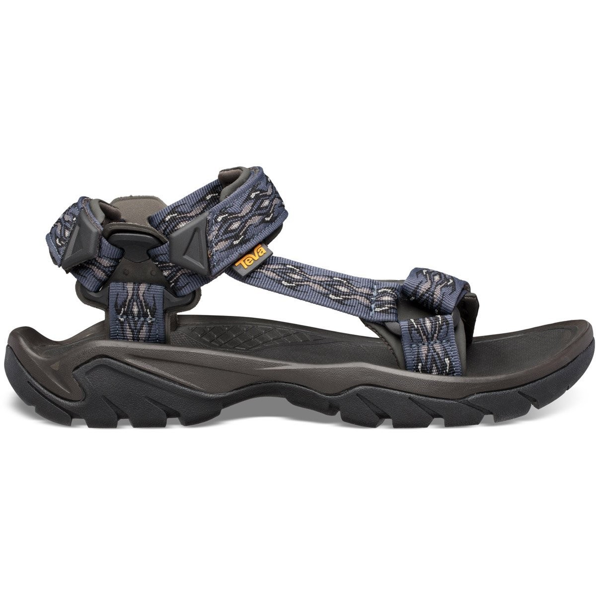 Teva Terra Fi 4 Mens Sandals Black Blue Patterned Sport Hiking Size 11 Outdoors Built for wherever the day takes you ? Meet the Teva  main image 4