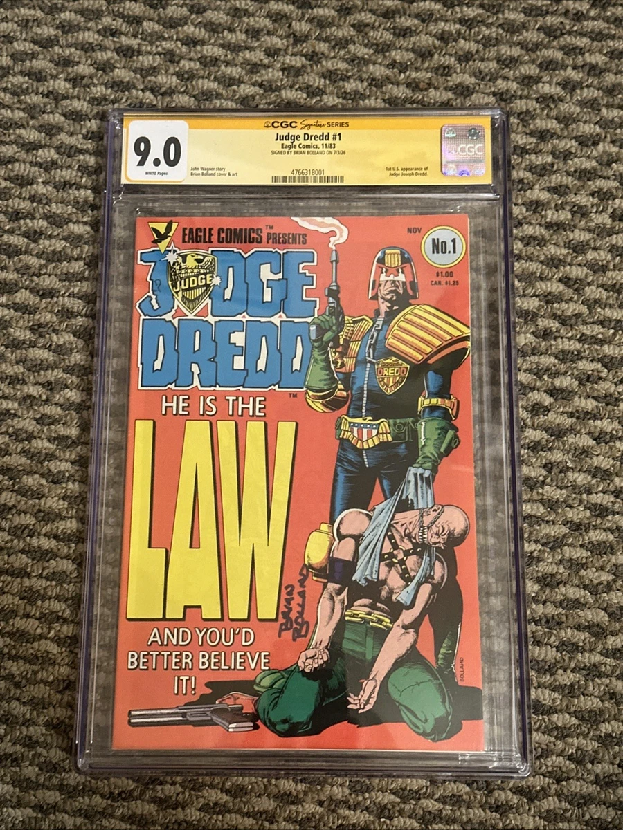 Judge Dredd, Comics Signed Graphic Novels & TPBs for sale | eBay