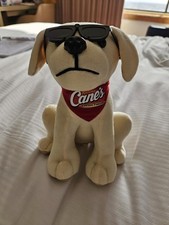 Raising Cane's Dog with Sunglasses  Bandana 8" Plush Stuffed Toy Collectible