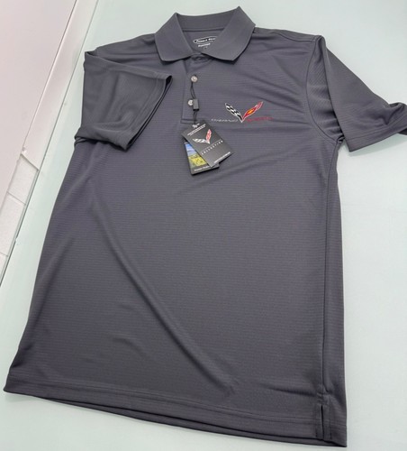 Chevy Corvette Grand Sport Golf Polo Shirt Mens Small S New NWT