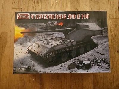 AMU35A026 1:35 Amusing Hobby Waffentrager Auf E-100