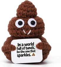 Novelty Gag Gifts, White Plastic Toy, Quirky Prank Item for Adults, Christmas St