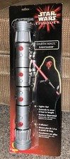Star Wars Episode I Darth Maul Double Blade Lightsaber Rubies 1613 NEW
