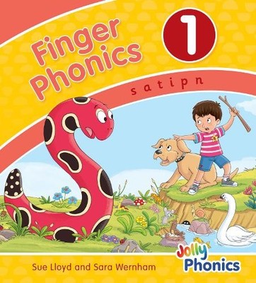 Sara Wernham Sue Lloyd Finger Phonics Book 1 (Board Book)