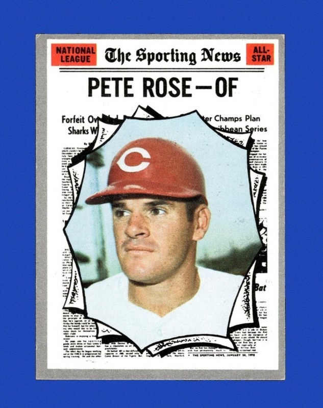 1970 Topps Set-Break #458 Pete Rose EX-EXMINT *GMCARDS*