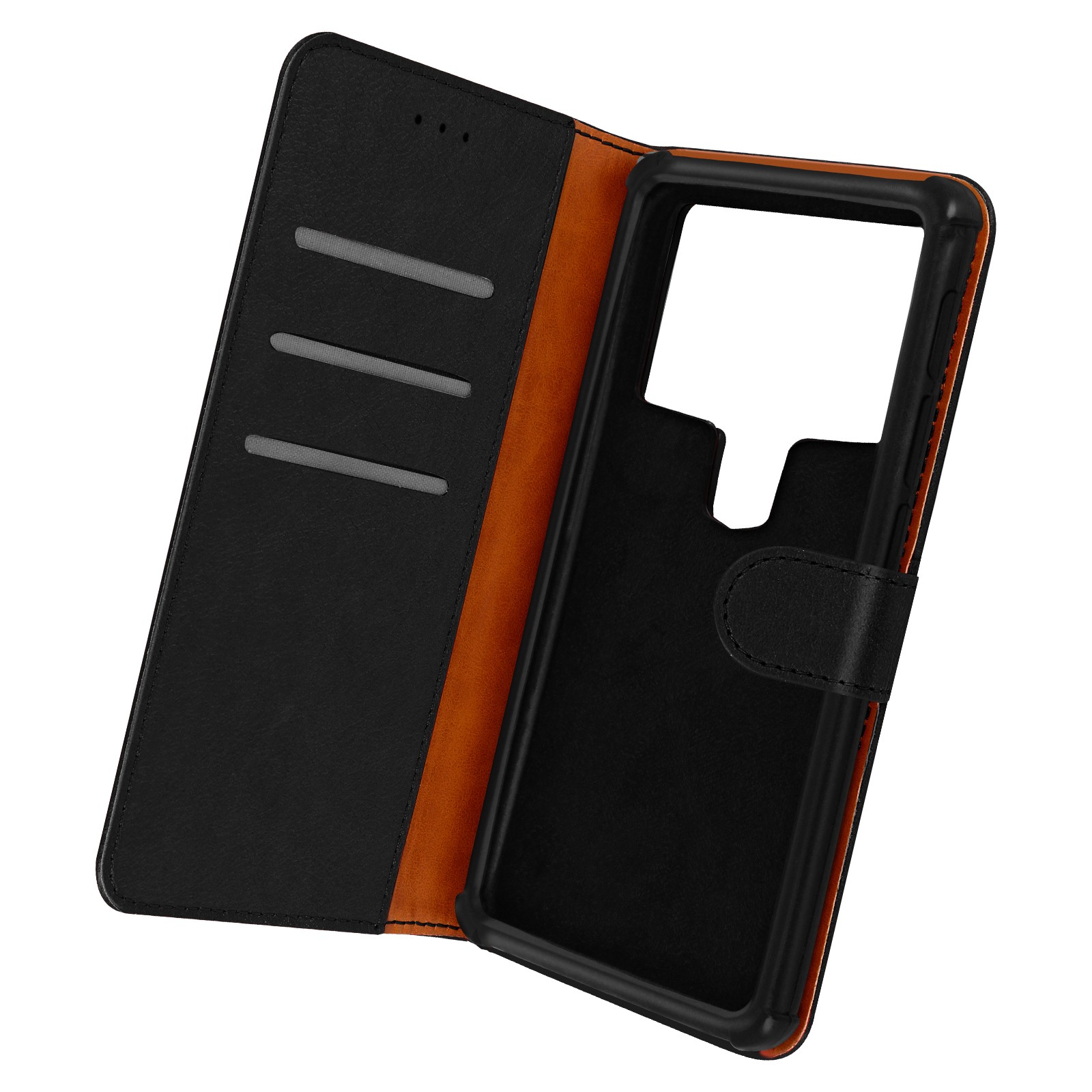 Coque Universelle 5.2 à 5.5 Pouces Antichoc avec Support Vidéo et Étui Cartes