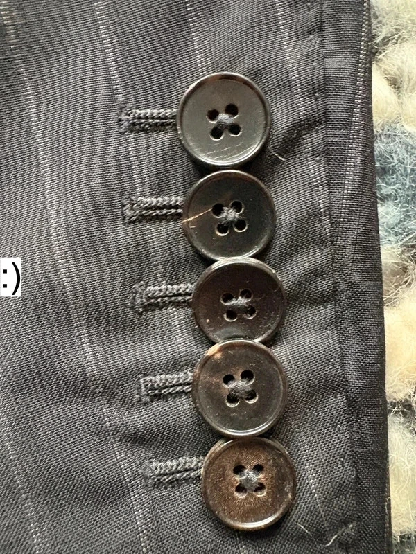 Genuine Gucci 52R Wool Mohair Suit Jacket Excellent Condition Classic Piece - Image 3 of 4