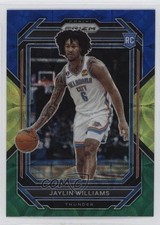 2022-23 Panini Prizm Choice Blue Yellow & Green Prizm Jaylin Williams #247 00ji