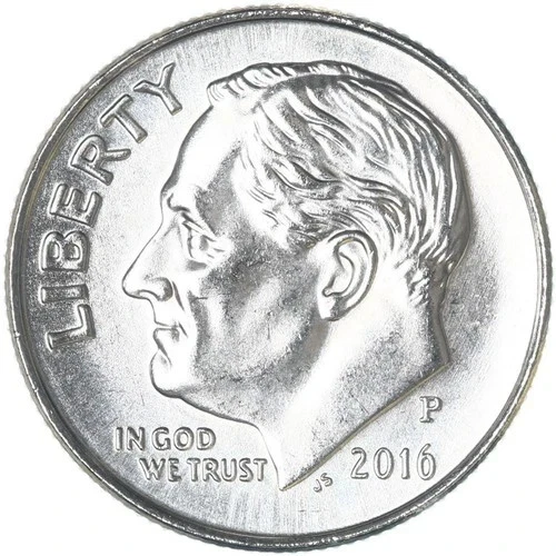 2016 P  Dime 10c Coin from Mint Set