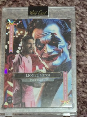 2025 Wild Card Hat-Trick Joker - Lionel Messi 1/1