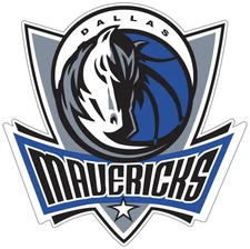 Dallas Mavericks Logo Die Cut Laminated Vinyl Sticker Decal NBA car window