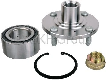 Kit de reparación de conjunto de cojinete de rueda y buje SKF BR930591K para Honda Accord 98-02 Foto 4 de 4