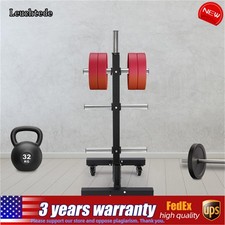 500kg Dumbbell Rack Vertical Storage Tree Gyms Storage Holder Shelf With Wheels