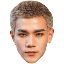 Fourth Nattawat Jirochtikul Blonde Big Head. Larger than life mask.