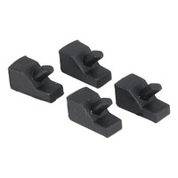 Bluparts - Kompatibel 10100761 Gummifuß Set FüR Gasmuldengitter Wie Bauknecht