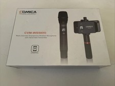 Comica Audio CVM-WS50H Wireless Handheld/Stand-Held Microphone Bundle Smartphone