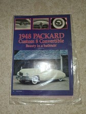 1948 Packard Custom 8 Convertible Beauty In A Barhtub Cover