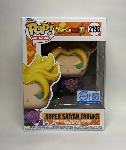 Funko Pop! Dragon Ball - Super Saiyan Trunks #2198 + Protector