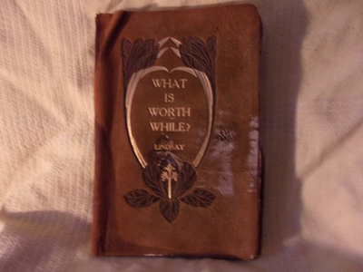 #ad #ad What is Worth While? Anna Robertson Brown Soft Leather Bound 1893 1897 Crowell $17.98