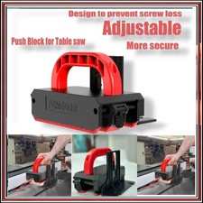 Table Saw Push Block Safety Pusher Woodworking Tool PREMDOR BRAND PUSH LOCK (UK)