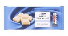 Tesco White Chocolate Bar 200G X 4