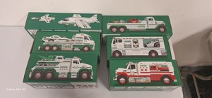 Hess Truck 6 Truck Nib Lot