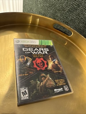 Gears of War Triple Pack (Microsoft Xbox 360, 2011) Read Description
