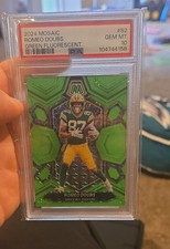 2024 Panini Mosaic - Romeo Doubs #82 Mosaic Green Fluorescent Prizm /10