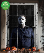 Halloween Horror Window Door Cover Scary Haunted House Decoration 10 X 5 Inch