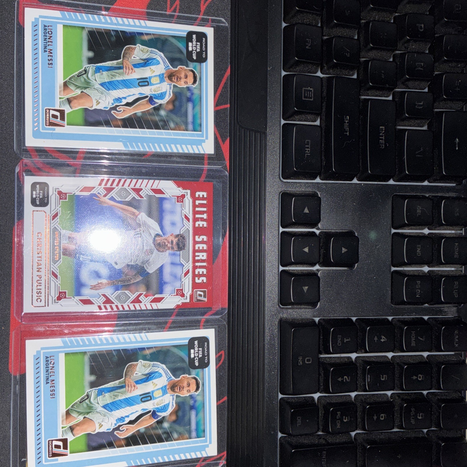 2025-26 Donruss Road to FIFA World Cup #154 Lionel Messi Optic