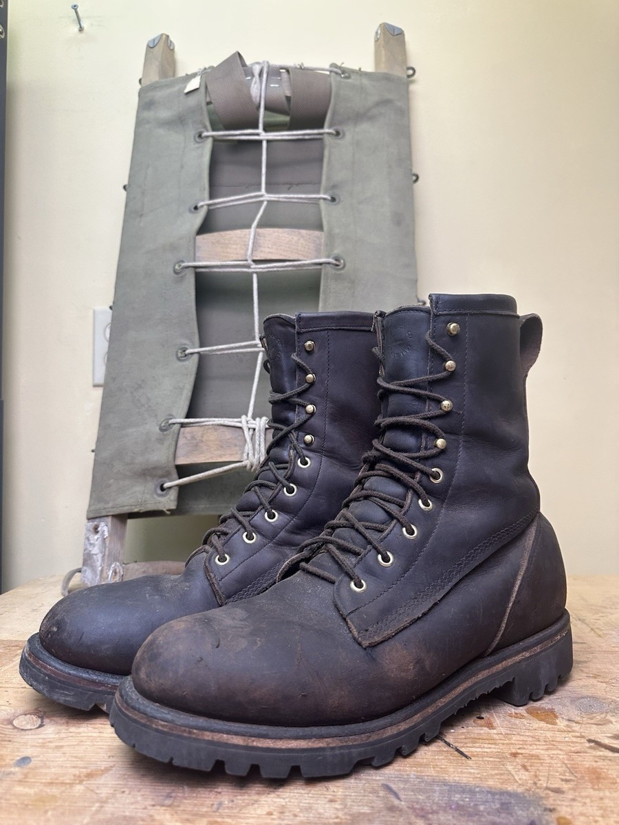 Filson Boots Mens Size 9.5 Brown Leather Insulated Snow Hunting Vibram USA Filson Insulated Uplander Boot — Portland outdoor store main image 3