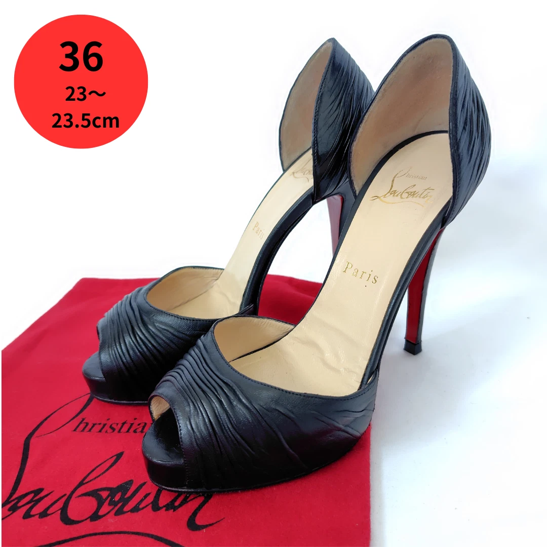 Christian Louboutin Open Toe Heels for Women for sale | eBay